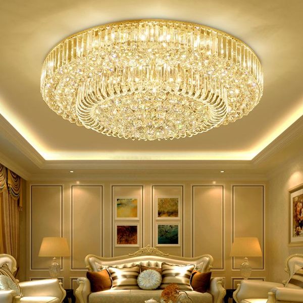 

ceiling lights led modern crystal lamps 3 white color dimmable fixture with remote controller el home indoor lighting