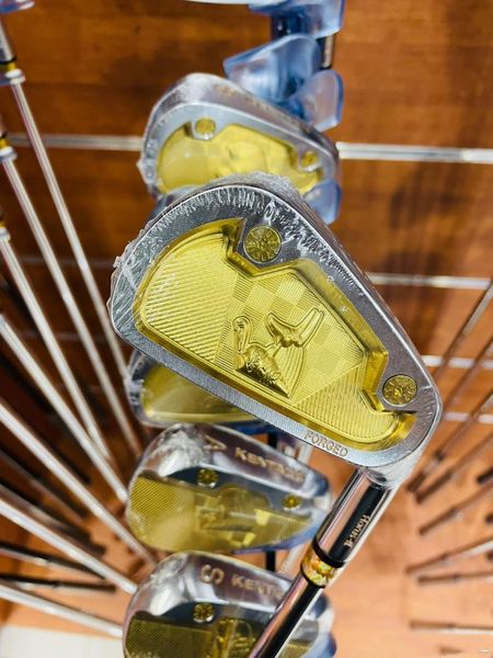 

complete set of clubs 2021 golf irons kentack 3d forged ( 5 6 7 8 9 p a s ) with steel shaft 8pcs