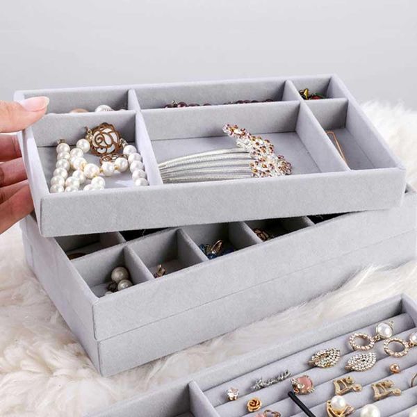 

jewelry pouches, bags ring display holder velvet tray bracelet necklace earrings watch anklet pad, Pink;blue