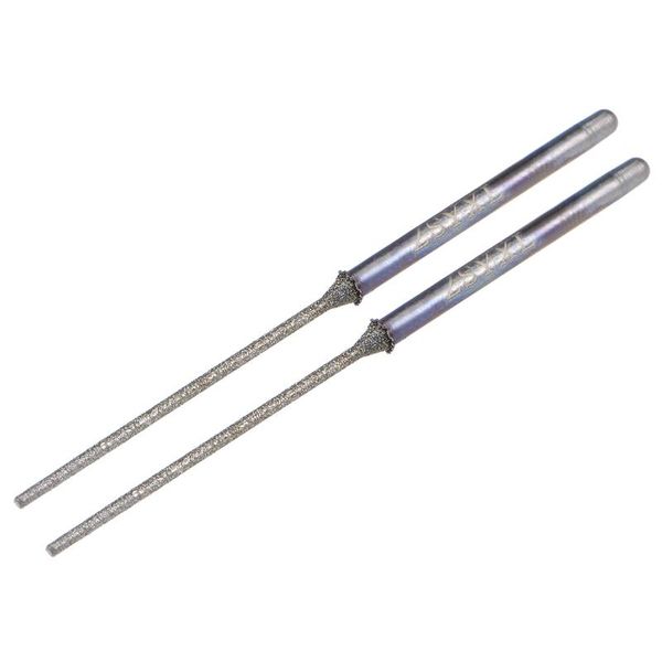 

professional drill bits uxcell mini diamond burrs 2.35mm shank 1.2mm cylindrical ball nose for ceramic glass wood precious etc. 2pcs