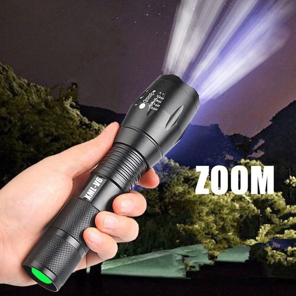

other led lighting portable mini xml-t6 l2 v6 zoom torch hunting zoomable light