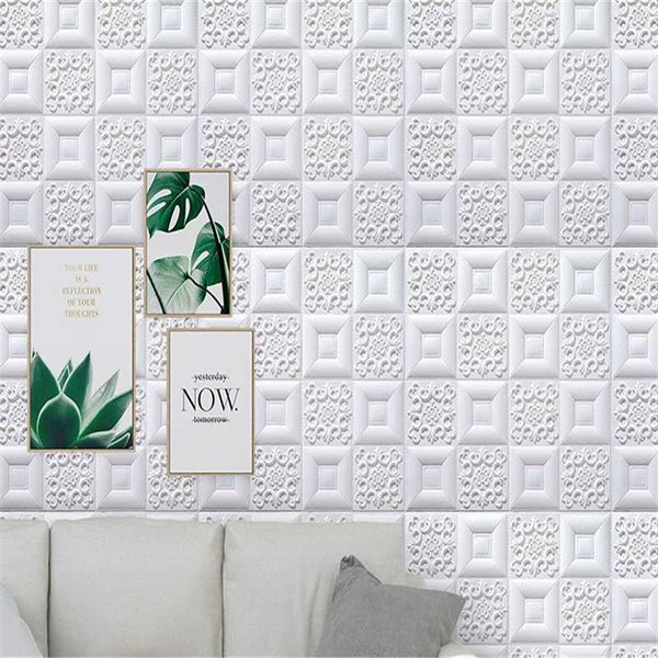

wallpapers ceiling decoration stickers self-adhesive paper foam wallpaper living room bedroom tv background 3d wall roof