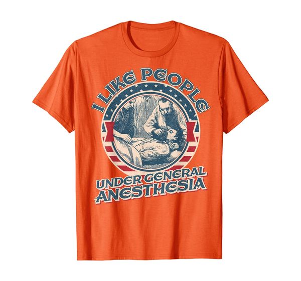 

i like people under general anesthesia vintage nurse t-shirt, White;black