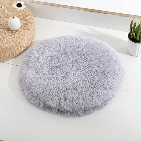

kennels & pens fluffy fleece dog cat bed round pet donut deep sleeping cushion for small large dogs soft winter warm plush pad superior comf