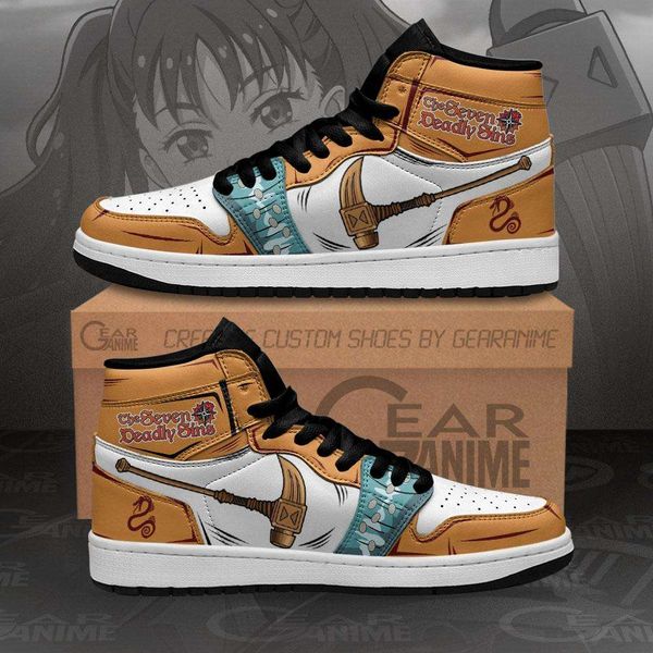 

customization diane gideon sneakers seven deadly sins anime shoes