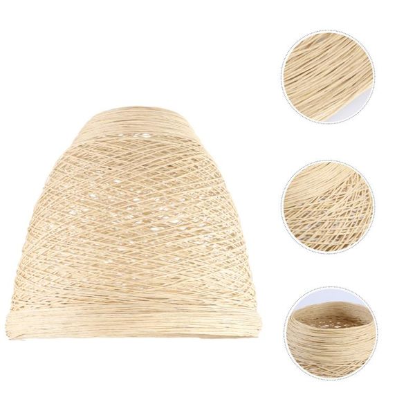 

pendant lamps idyllic rattan chandelier bamboo hanging light