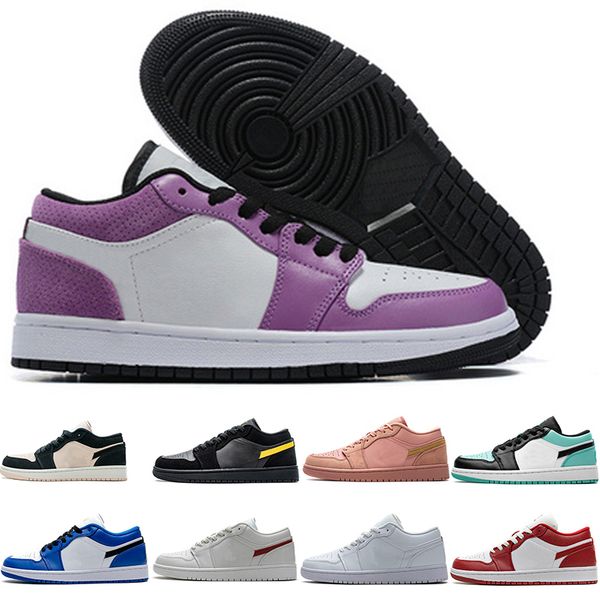 

fashion designer low 1 og basketball shoes unc mens zapatos jumpman university blue paris hyper royal black toe trainers walking outdoor spo