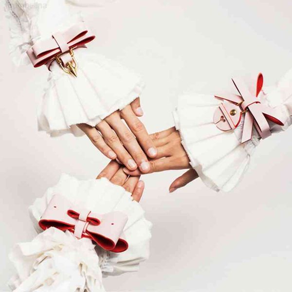 

wallet 2021 hand band bracelet simple bow wrist handbag, Red;black