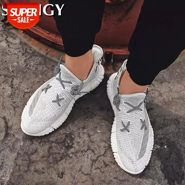 

new fashion mens sports shoes soft bottom flat sneakers mesh breathable lightweight running shoes outdoor trainer male tenis #nh29