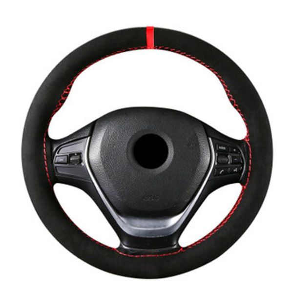 

steering wheel covers sport leather cover non-slip universal 38cm
