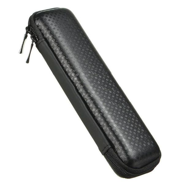 

pencil bags retro black dot pen case cosmetic pouch pocket brush holder makeup bag