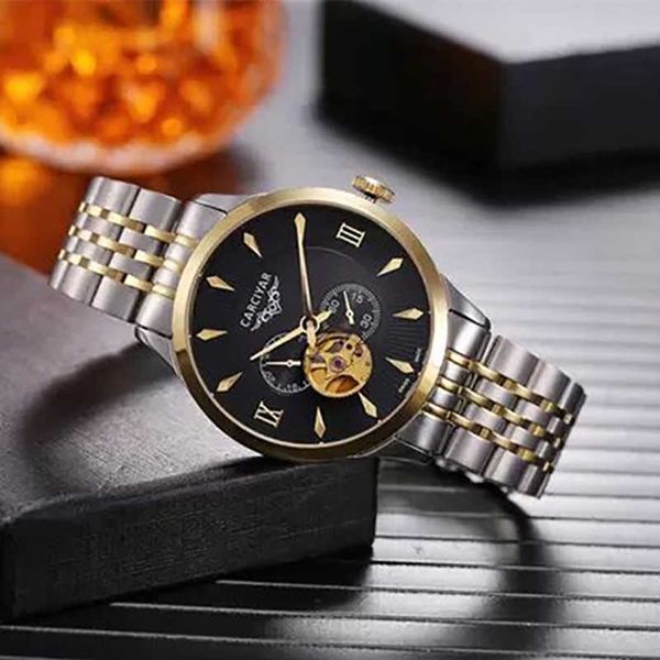 

u1_dropshipping - mens watch business leisure fashion wristwatches, Slivery;brown