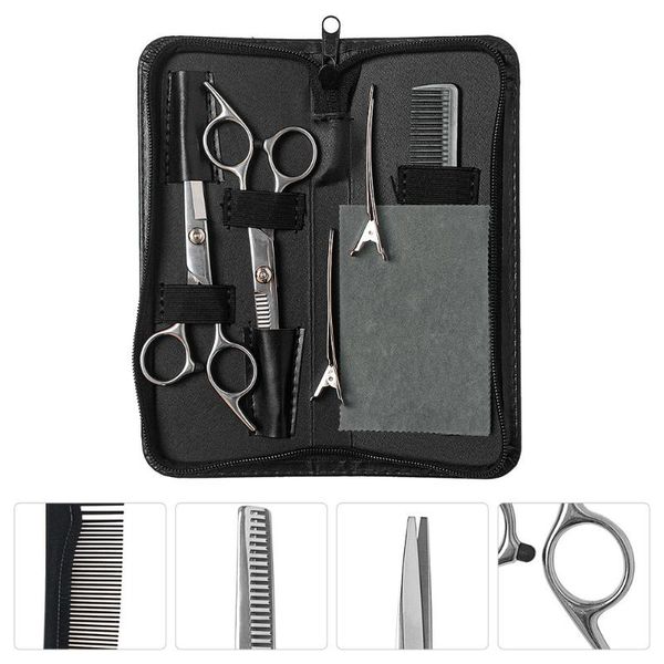

hair scissors 7pcs/set cutting tool kits hairdressing haircut blending