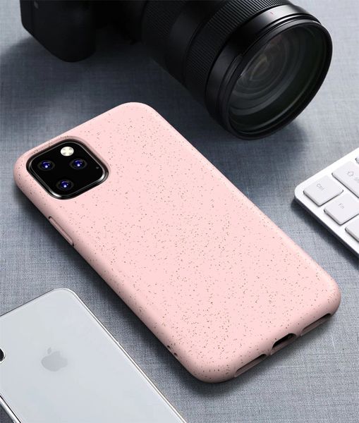 Amazon HotSale Fashion Design biodegradabile Custodie per telefoni con logo personalizzato per iPhone 11 12 XS XR Pro