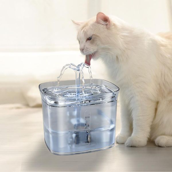 

cat bowls & feeders pet drinking fountain automatic circulation filtered water supplies drop