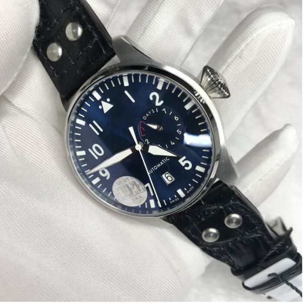 

2021 watch blue dial sapphire glass luminous u1 automatic mechanical self-winding wristwatches, Slivery;brown