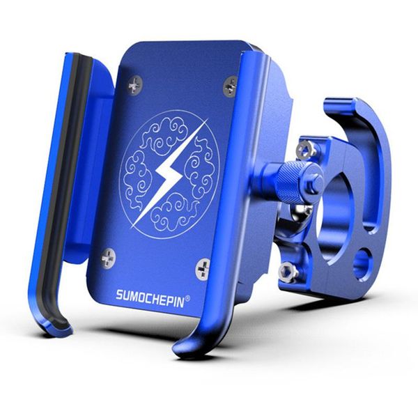 

cycling bags mtb road bicycle phone holder aluminum alloy 360 degree rotation motorcycle mobile support bike