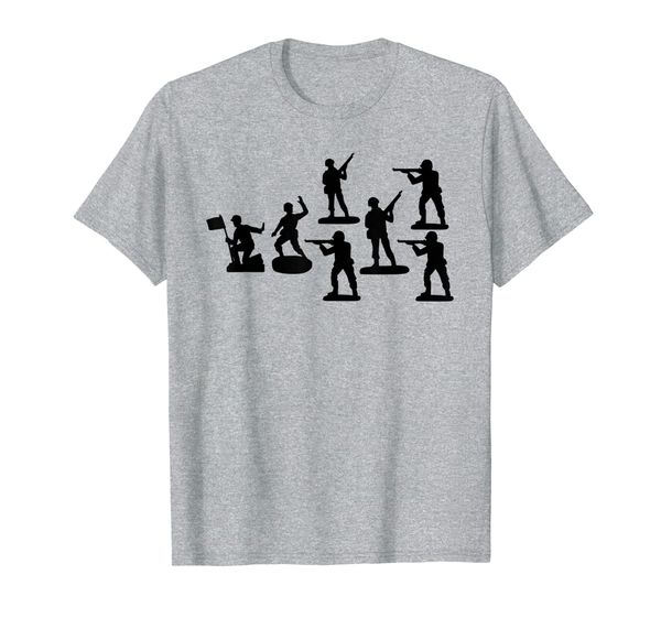 

toy soldiers | cute little lovers gift t-shirt, White;black