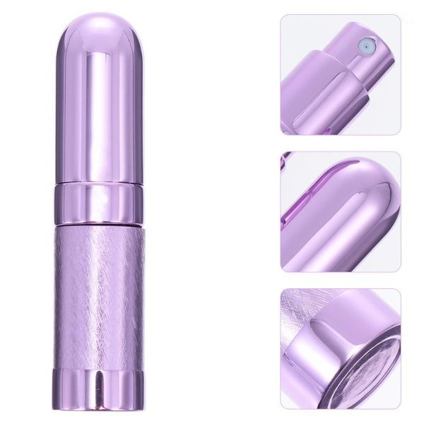 

storage bottles & jars 3pcs 6ml portable mini refillable perfume spray pump case for travel