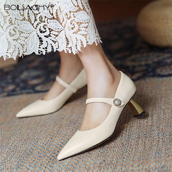 

dress shoes womens high heels casual fashion pumps ankle strap elegant office party zapatos de mujer thin ladies beige, Black