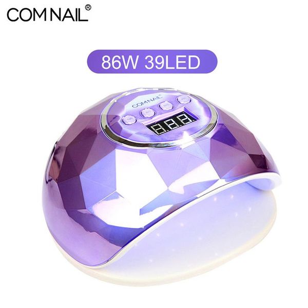 

nail dryers 86w uv led lamp dryer for manicure gel drying tool polishing art machine with display