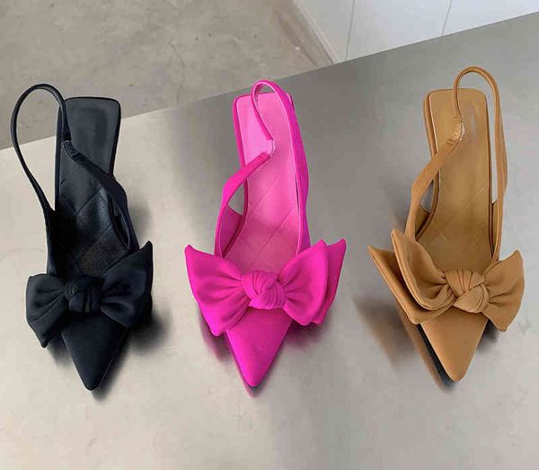 

women's sandals, back lace up, fashion dress shoes, pointed, lace suitable for the summer of 2022, Black