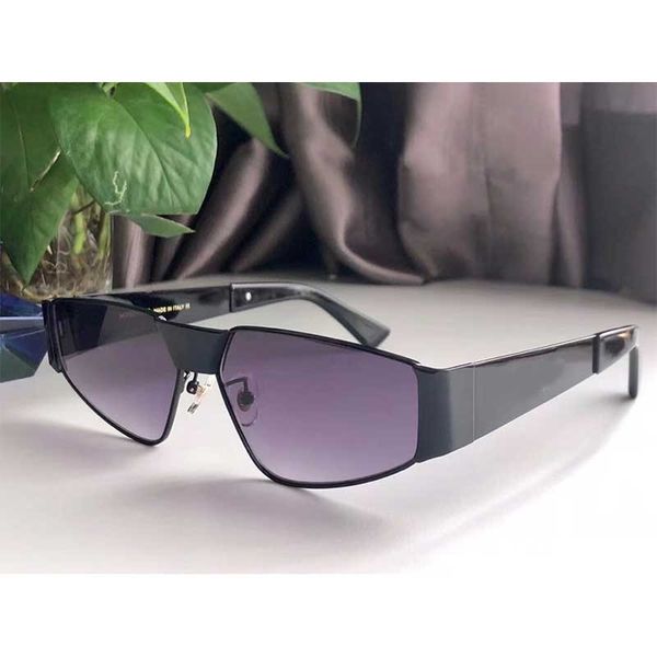 

037 + send original box fashion brand designer sunglasses metal irregular frame large temple design fashion humorous style mos037 / s, White;black