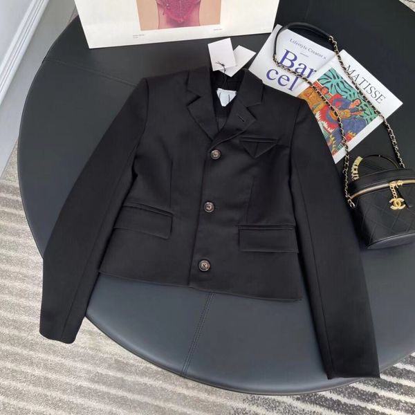 

1112 xl 2021 spring coat long sleeve lapel neck black brand fashion womens clothes lei, Black;brown