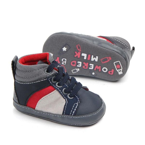 

first walkers spring baby boys non-slip soft soled shoes born kids casual walking crib