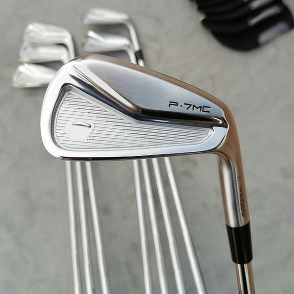 

golf club p7mc forged iron rod set 3456789p 8 pcs men's with sleeve steel or graphite shaft