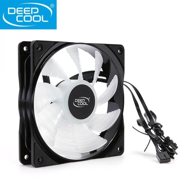

fans & coolings rf120 silent rgb led 4pin pwm control deskcomputer case cooling fan 120mm heatsink cooler