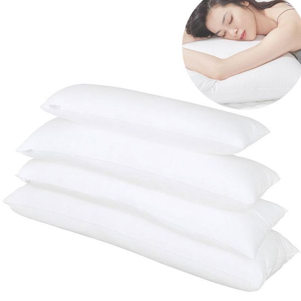 

pillow 160x50cm dakimakura women body hug inner insert anime long sleeping core white interior home use cushion