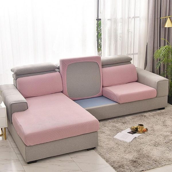 

chair covers polar fleece simple sofa cushion cover flexible protective 8 colors for living room long slipcover