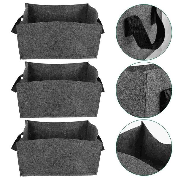 

planters & pots 3psc garden planting bag breathable grow vegetable container