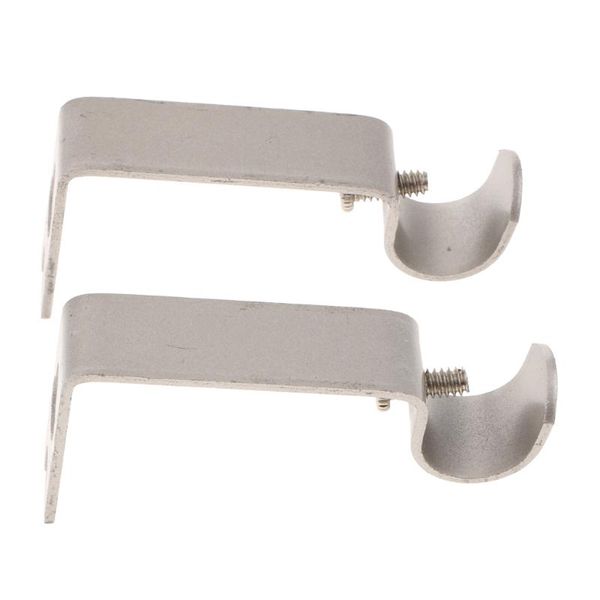 

other home decor 2 pieces curtain rod wall bracket holder for rod/pole up to 15.88mm/0.62 inch diameter