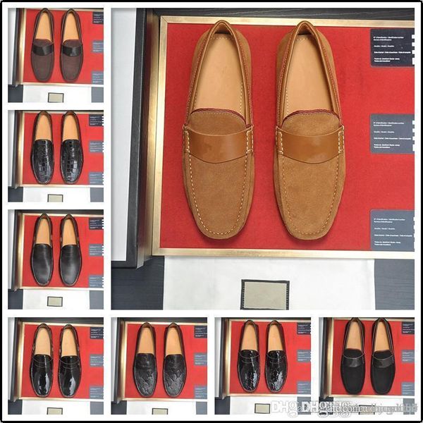 

genuine leather men loafers large size 38-50 slip on black blue white mens shooes driving moccasins casual male flats 33