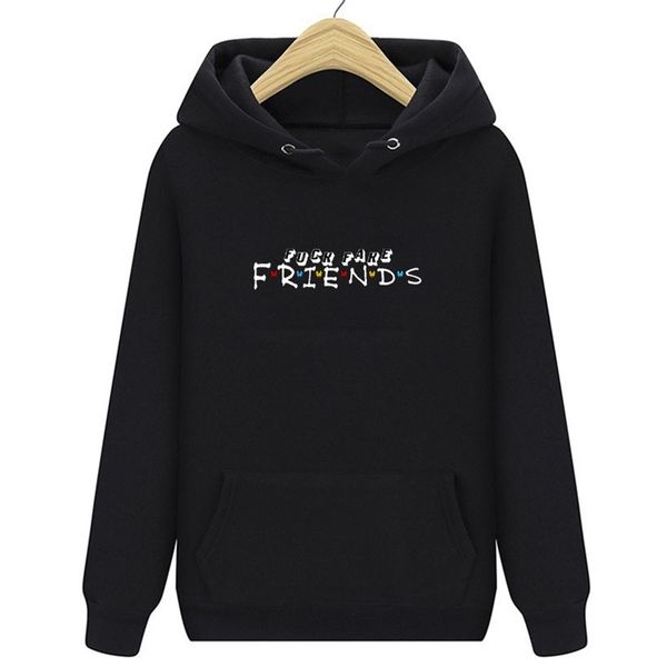 

new friends group popular clothes jacket, Black