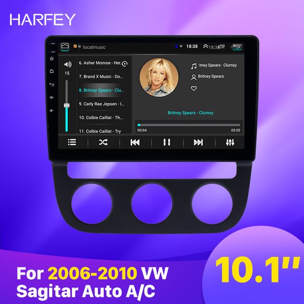 

android car dvd gps radio player for 2006-2010 vw volkswagen sagitar auto a/c with hd touchscreen support carplay tpms