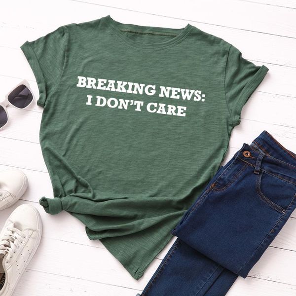 

women's t-shirt graphic t shirts for women cotton short sleeve tee female shirt summer casual clothes gifts breaking s i don't ca, White