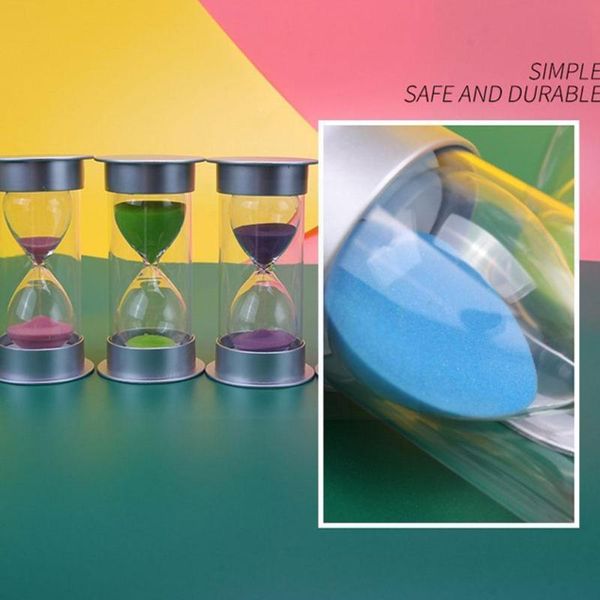 

other clocks & accessories hourglass set 30 minutes nordic creative home chronograph gifts safety ornaments plastic drop-proof h8w4