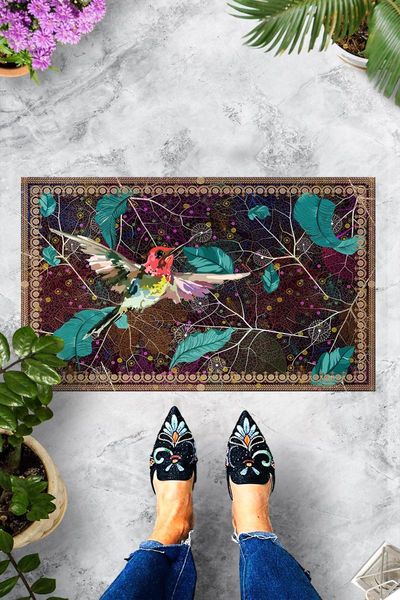 

carpets bird door mat bedroom kitchen bath floor mats home entrance multipurpose doormat non-slip 45*70cm