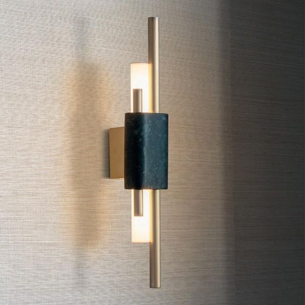 

wall lamp vintage nordice crystal living room decoration iron glass ball bedroom bedside