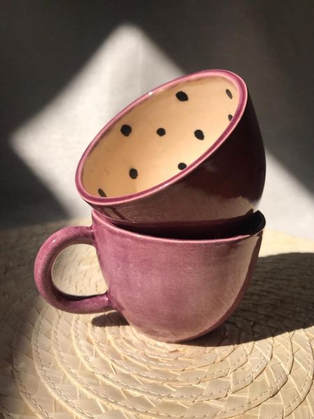 

mugs ceramic purple cup - handmade espresso cup, coffee tea