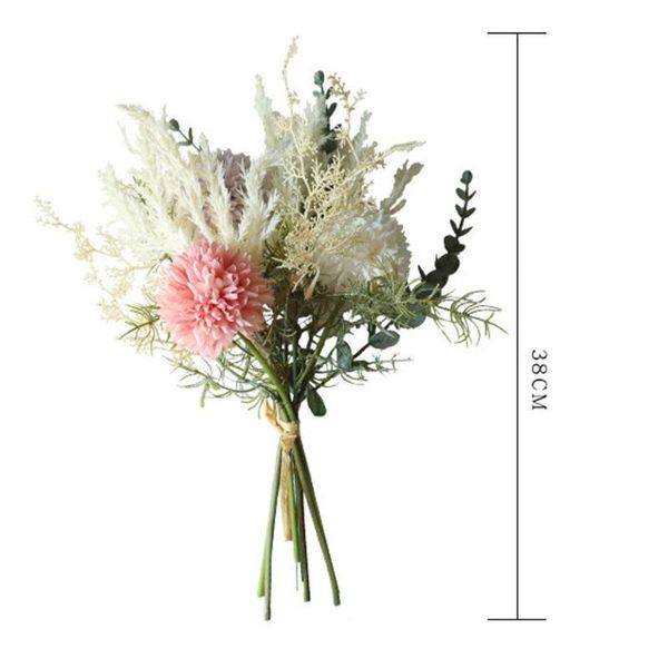 

decorative flowers & wreaths pink purple holding artificial wedding decorations christmas deskgifts decor