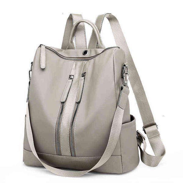 HBP Non-Brand Rucksack für Damen, koreanisches Oxford-Gewebe, vielseitig, multifunktional, Messenger-Reisetasche, Schultasche, Sport.0018