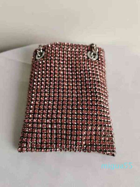 

fashion bag tote woman causal diamond chains personality all-match mini cute phone crossbody shoulder