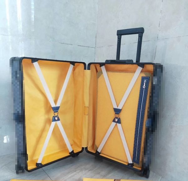 

Rolling Famous Women Men Unisex Model Fashion Luxury High-Grade Famous Brand Carry-Ons Barding Bag Rolling Luggage Sets Women Unisex Men Spi