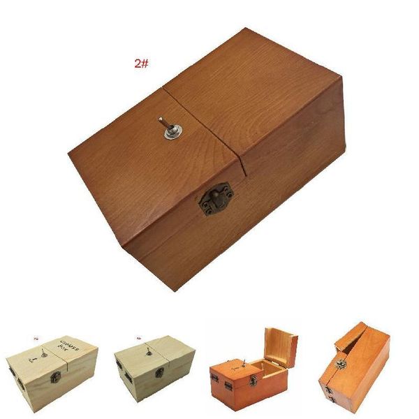 Elektronische nutzlose Box Holz Junge Mädchen Kind Interessanter Zeitvertreib Maschine Stressreduzierung Lustiges Spielzeug Schreibtisch Dekoration Geschenke DTT88 210315