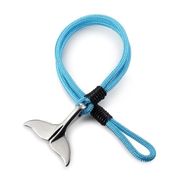 

trendy anchor bracelet whale tail shape milan rope simple hook couple bracelets survival bracelets for men and women jllofu