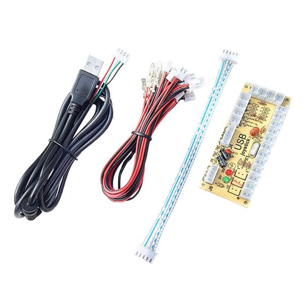 

hubs diy arcade accessory kit usb encoder joystick chip for mame and stick control
